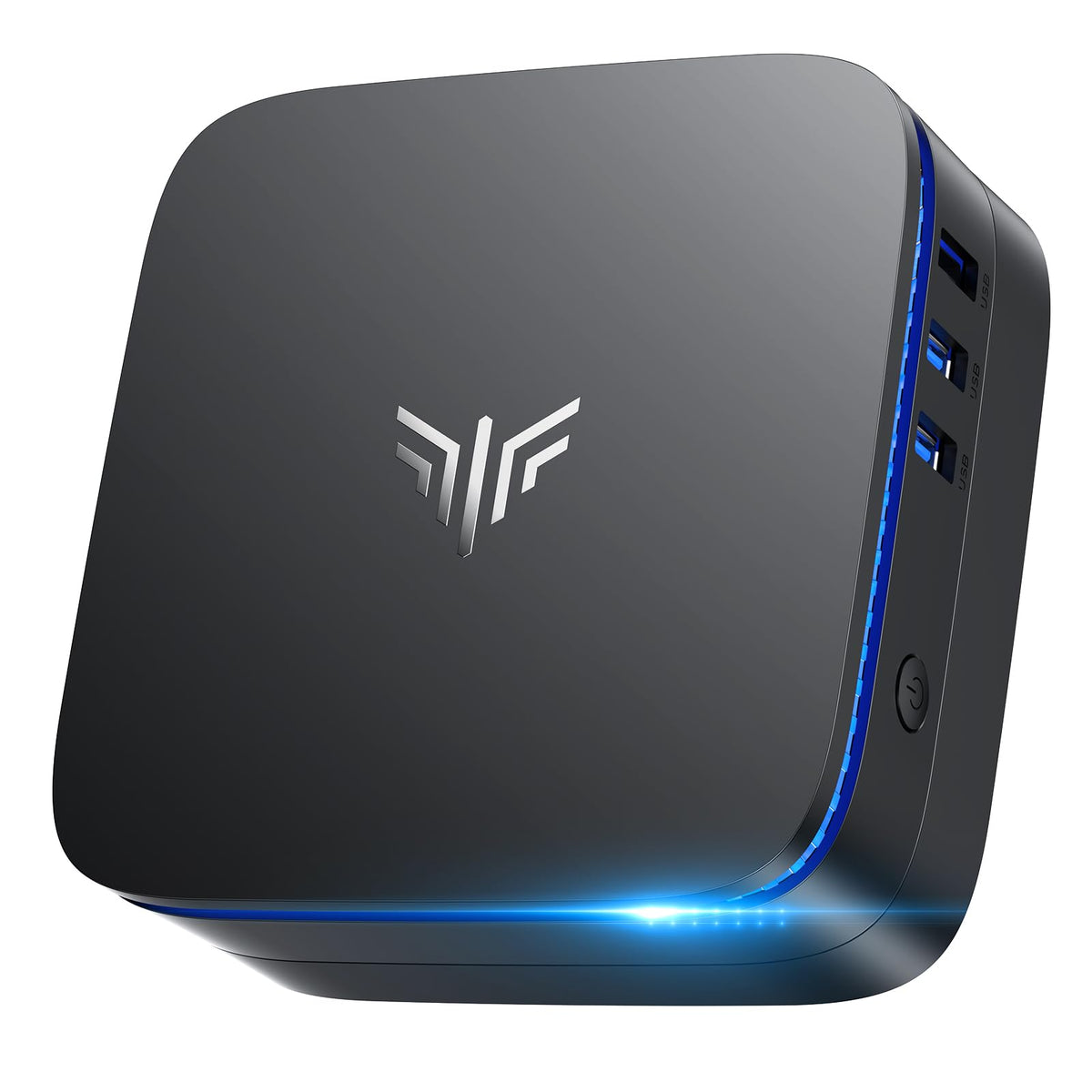 KAMRUI AK1PLUS - Mini computadora de escritorio, Intel N5030 (hasta 3.1 GHz), 12 GB de RAM 256 GB SSD, Mini computadora de escritorio 4K dual, compatible con expansión SSD de 2.5 pulgadas, WiFi