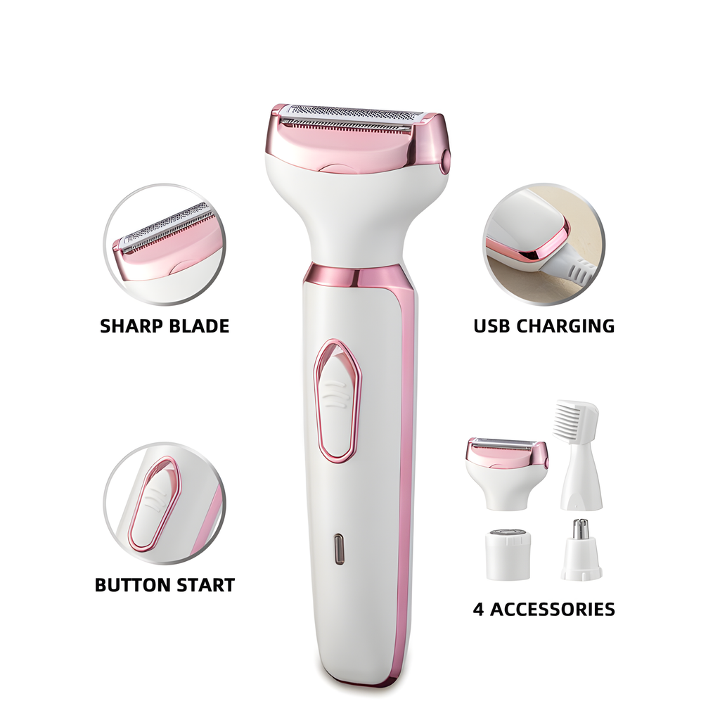 Depilador para Dama 4-in-1